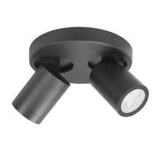 Highlight Splash 2L-spot Rond IP44 S7436.01 Zwart