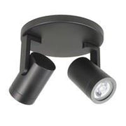 Highlight Halo 2L.-Spot Zwart S7146.01 excl.lichtb