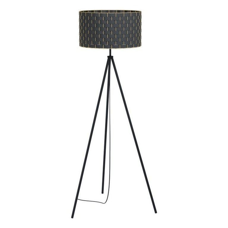 Lifestyle Florenca 1L-Vloerlamp Zwart/Goud