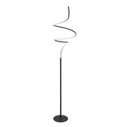 Highlight Curle LED Vloerl.20W. Zwart V4570.01
