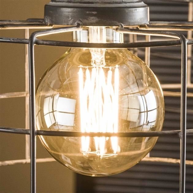 Lifestyle Filament Globe G95 6watt E27 dimb. Amber