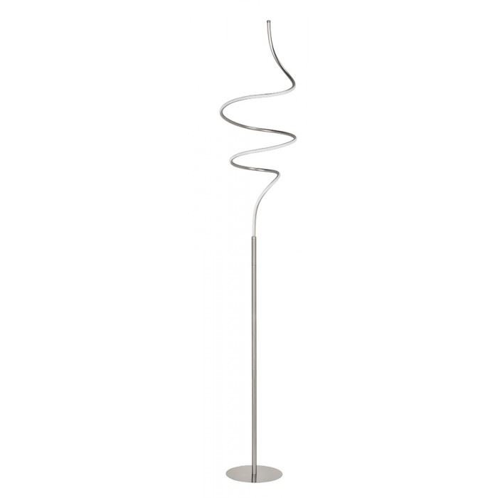 Highlight Curle LED Vloerl.20W. Nikkelmat V4570.30