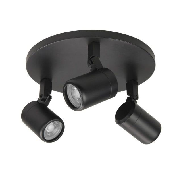 Highlight Rain 3-L.Spot Zwart excl.lichtb.S7372.01