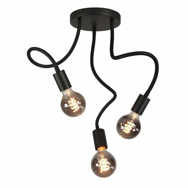 Highlight Flex Plafondlamp P6626.01 Zwart