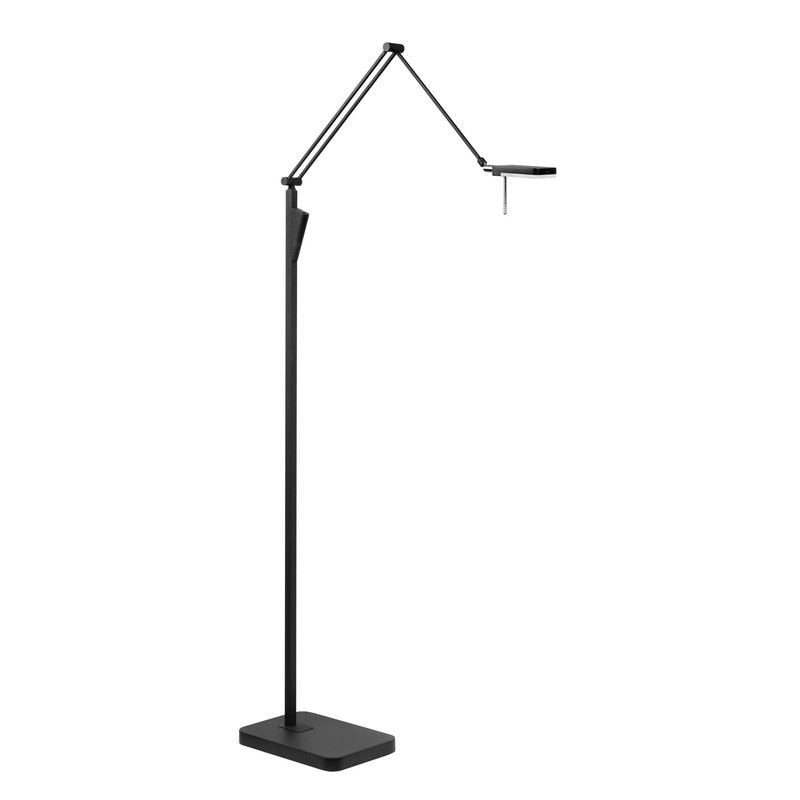 Highlight Bolzano LED Vloerl. 8w. Zwart V4305.01