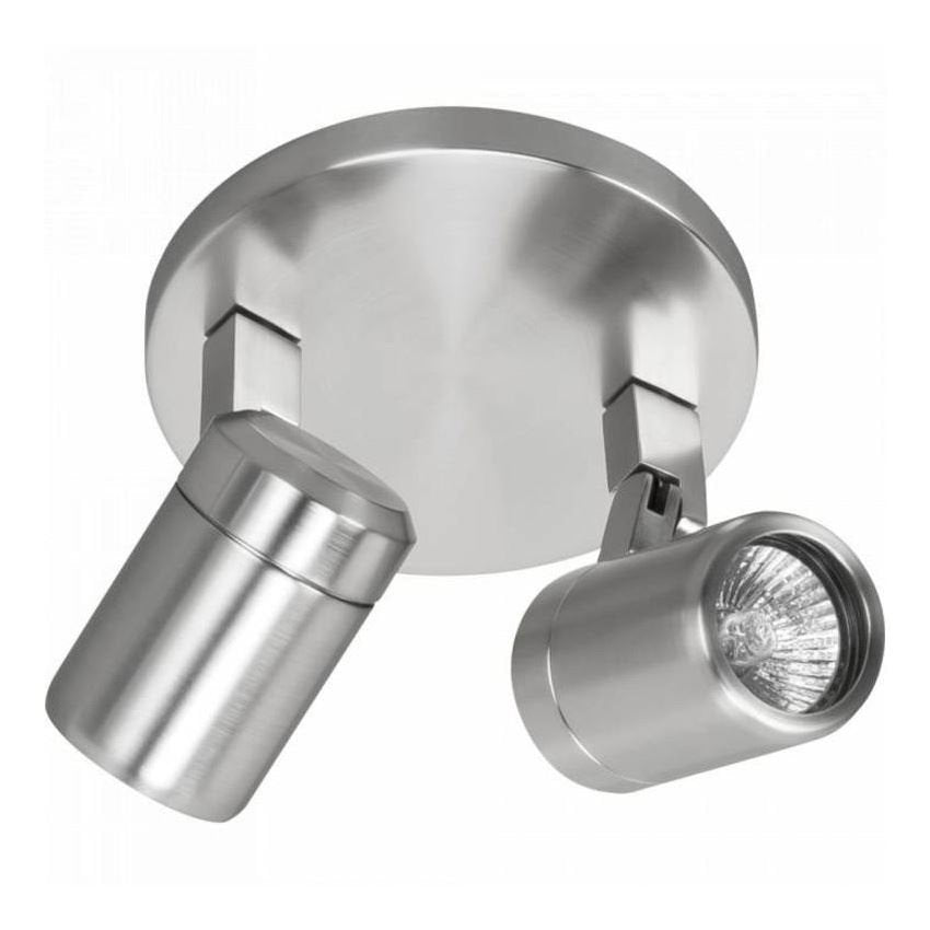 Highligt rain spots 2x35w rond nikkel