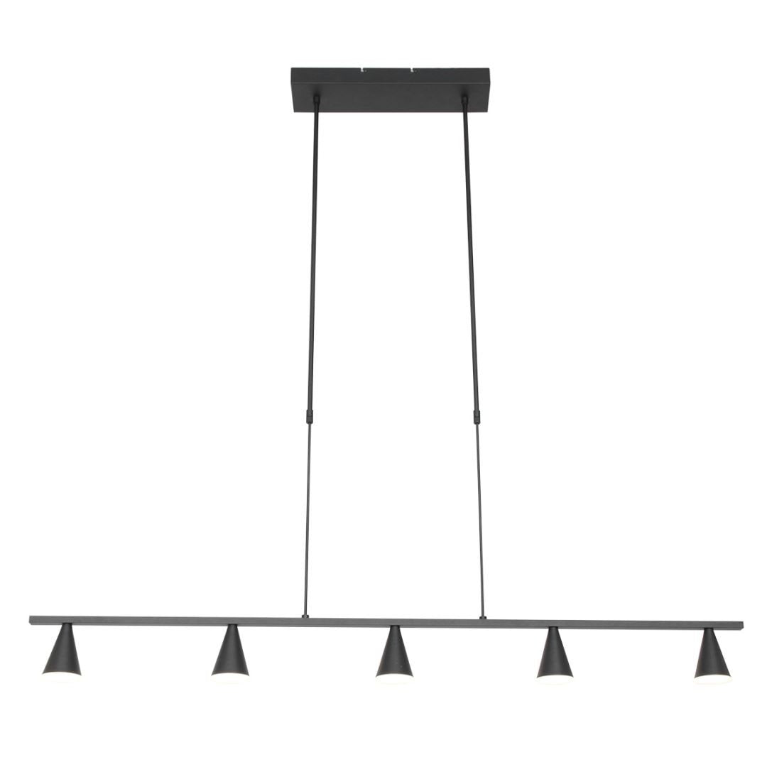 Steinhauer Vortex 5L-Hanglamp Zwart 3066ZW