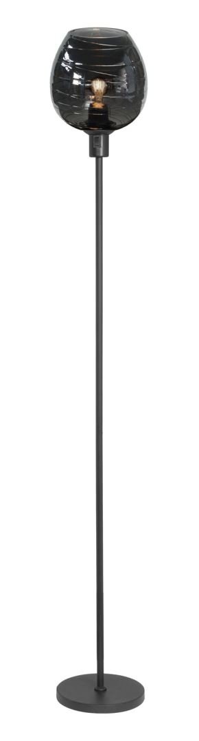 Highlight Fantasy Apple Vloerlamp Zwart/Smoke