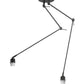 Highlight plafondl. Rod lang z.kap P6091.01 Zwart