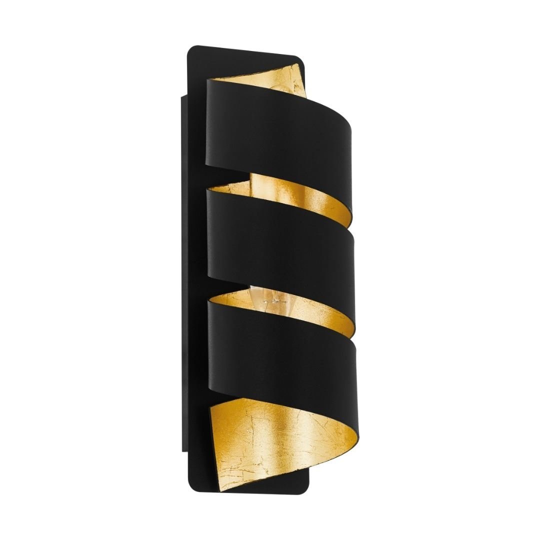 Lifestyle Bozen Wandlamp Goud/Zwart