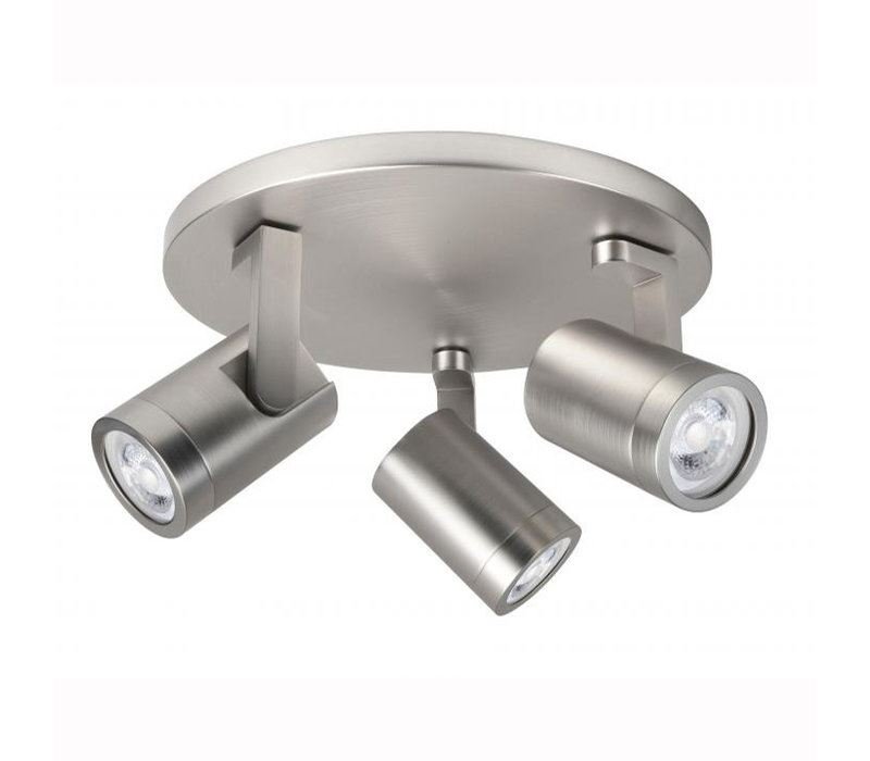 Highlight Halo 3L.-Spot Nikkel S7147.30 excl.licht