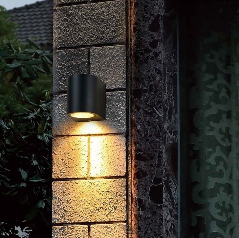 Steinhauer Logan LED Wand BuitenLamp Zwart 1494ZW