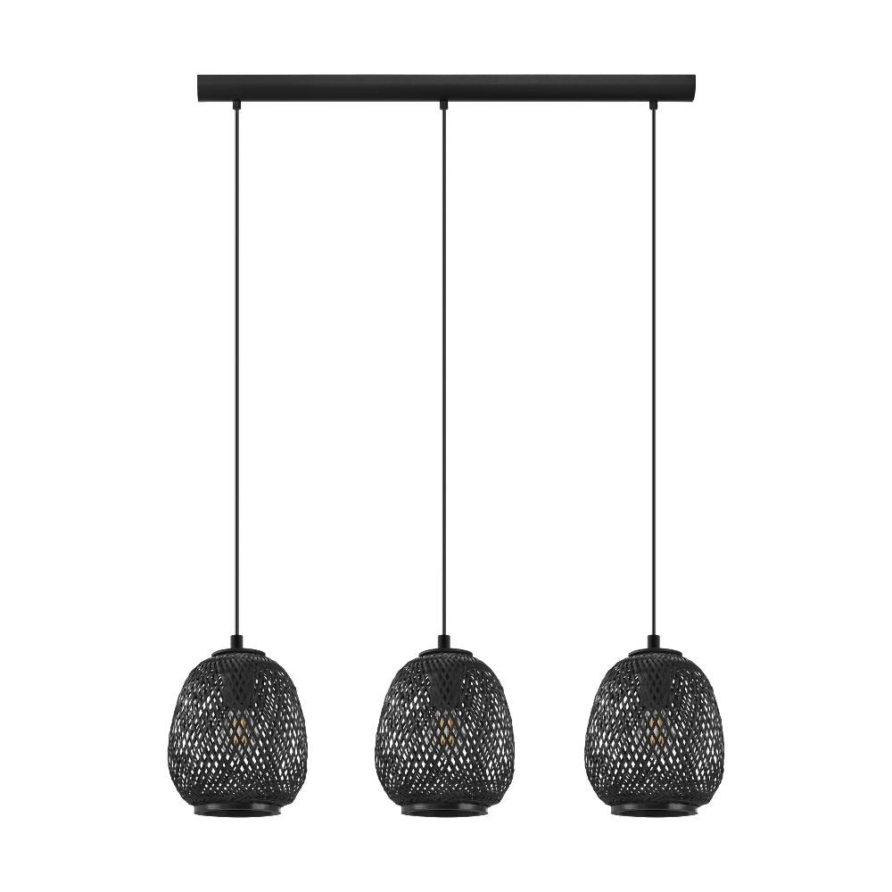 Lifestyle Wembley 3-Lichts Hanglamp Zwart