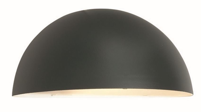 F&V Cresendo Wand-buitenlamp Zwart