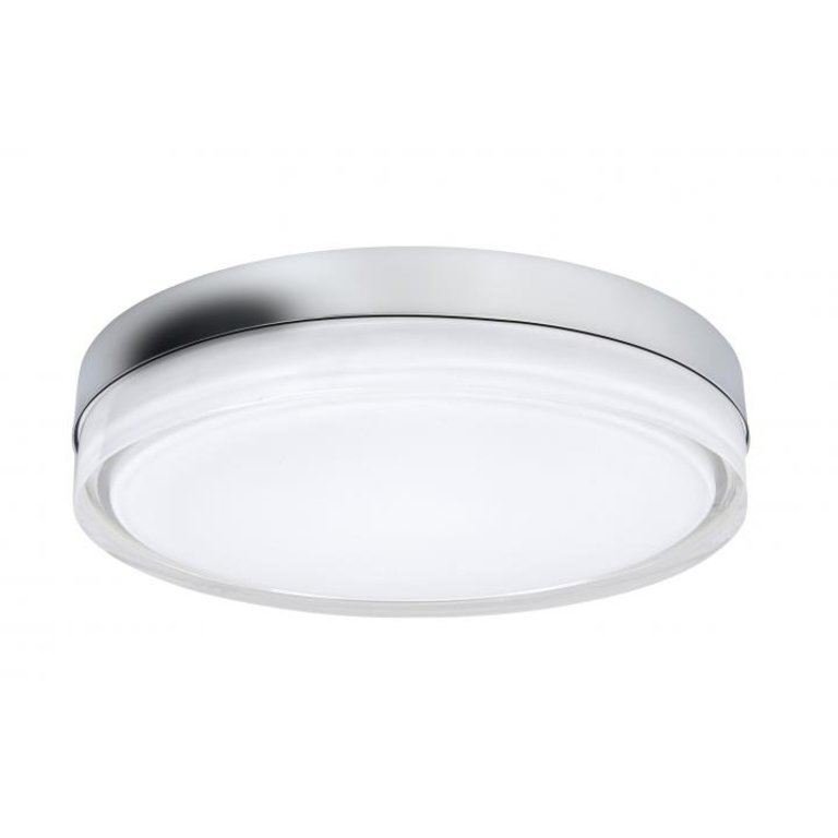Highlight Pl. Disc 28cm. 18W 2700K IP44 NM + 3 st.dim. + glas opaal P6123.30
