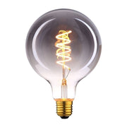 H.L. LED Filament G95 9W. Dimbaar L2616.19 Smoke