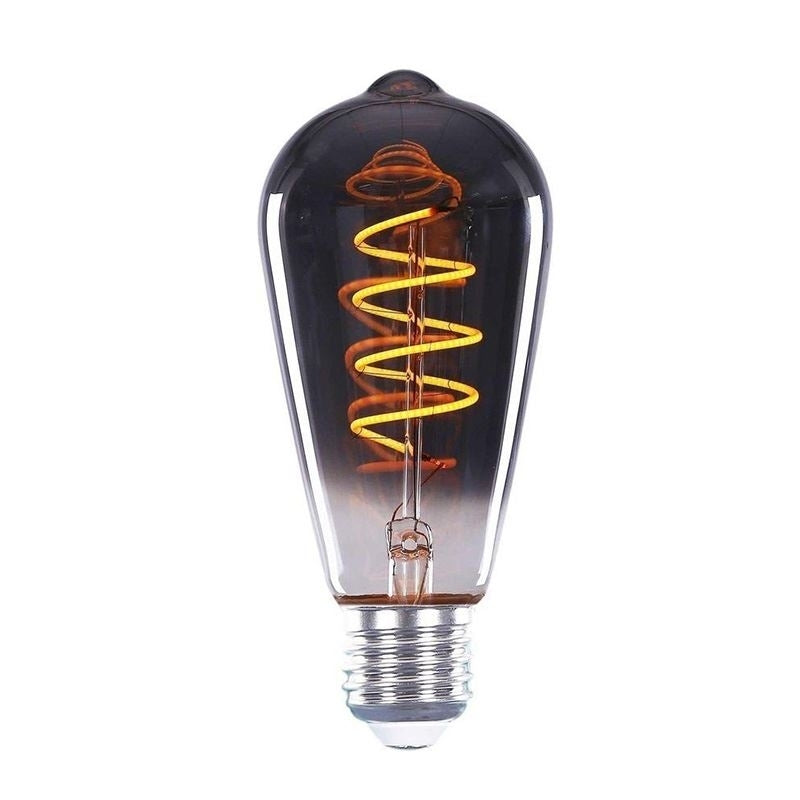 H.L. LED Filament ST64 9W. Dimbaar L2621.19 Smoke