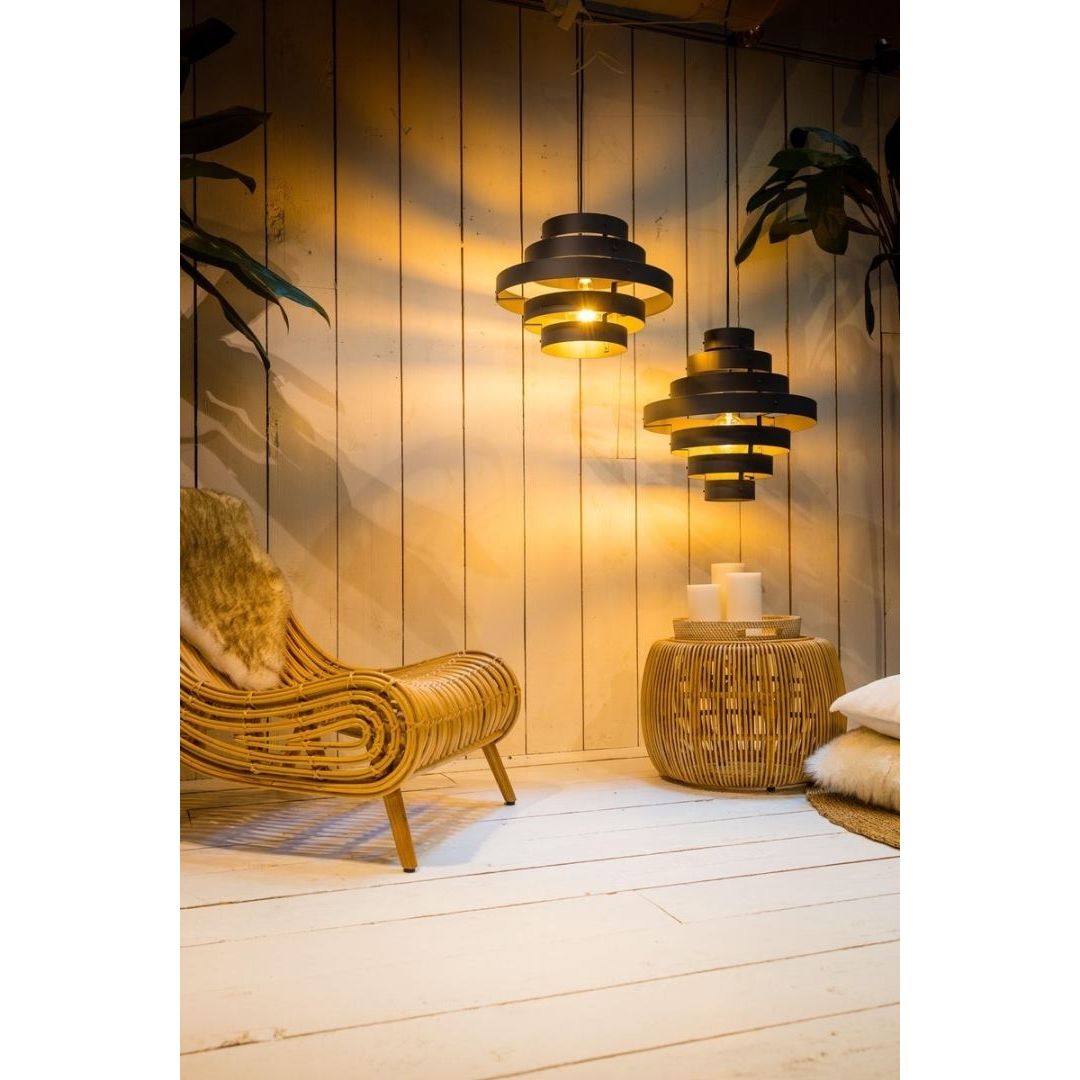 ETH Blagoon Three Rings tafellamp 05-TL3357-30 Antraciet