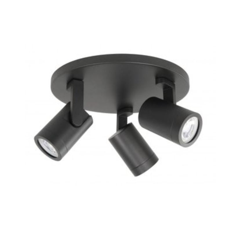 Highlight Halo 3L.-Spot Zwart S7147.01 excl.lichtbron