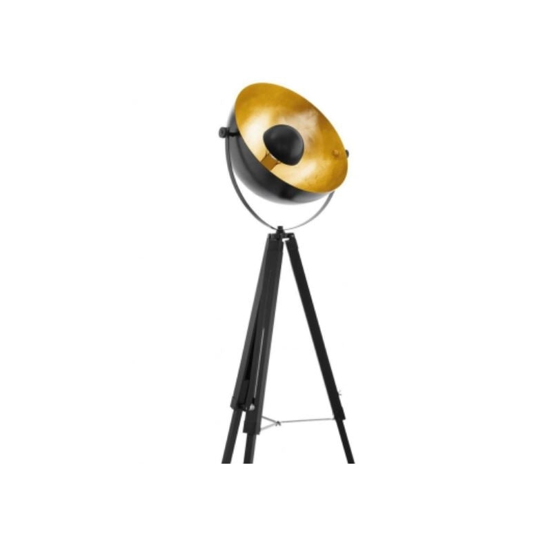 Lifestyle Raven Vloerlamp Zwart/Goud 164cm