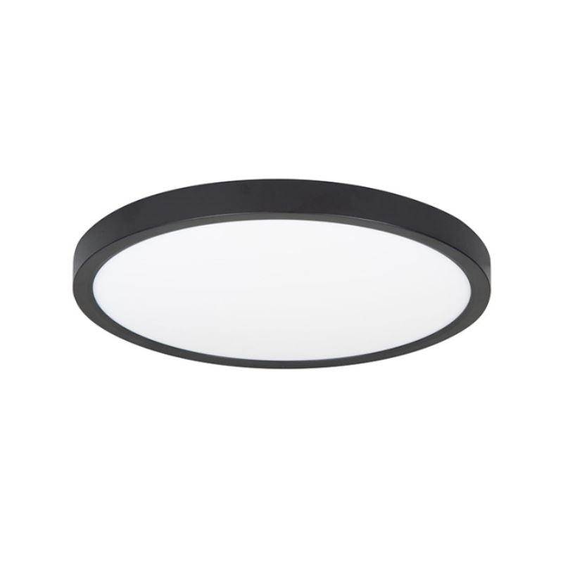 Highlight Piatto plafonnière met bewegings Sensor Ø30,5cm P6648.01 Zwart/Wit