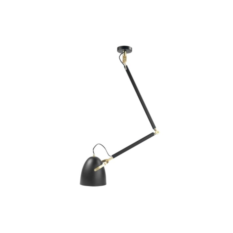 Highlight Cupra Plafondlamp P6084.01 Zwart/Goud