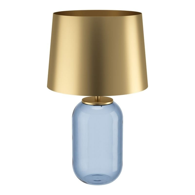 Stars of Light Cuite Tafellamp 390064 Petrol Glas/Mat Goud