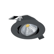 Eglo Saliceto Inbouwspot Rond 98609 Zwart