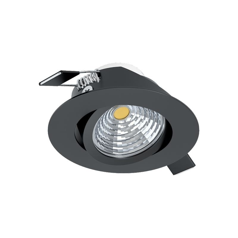Eglo Saliceto Inbouwspot Rond 98609 Zwart