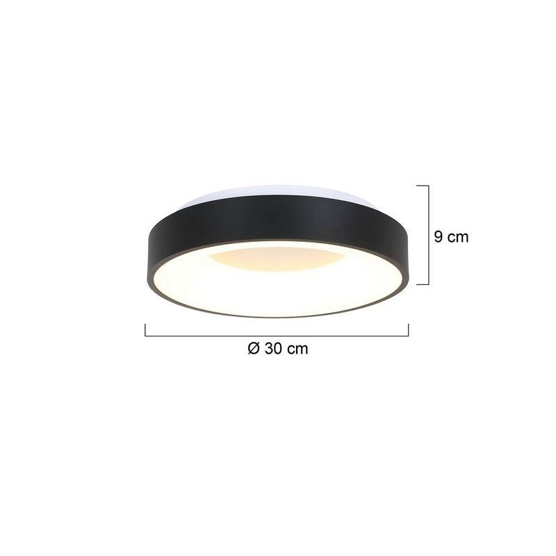 Steinhauer Ringlede PLafondlamp 30cm 3086ZW
