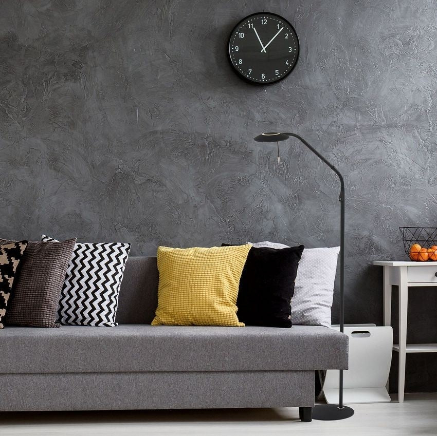 Steinhauer Vloerlamp Zenith LED 7910ZW Zwart