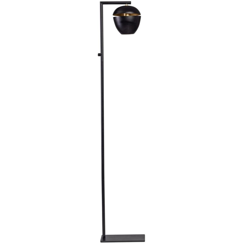 ETH Claire Vloerlamp E27 Zwart/Goud 05-VL8123-30